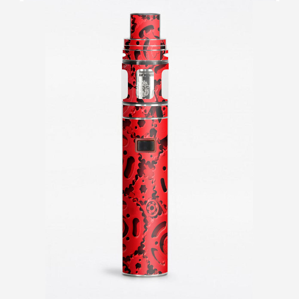  Red Gears Cog Cogs Steam Punk Smok Stick X8 Skin
