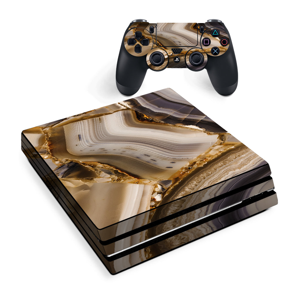 Rock Disection Geode Precious Stone Sony PS4 Pro Skin