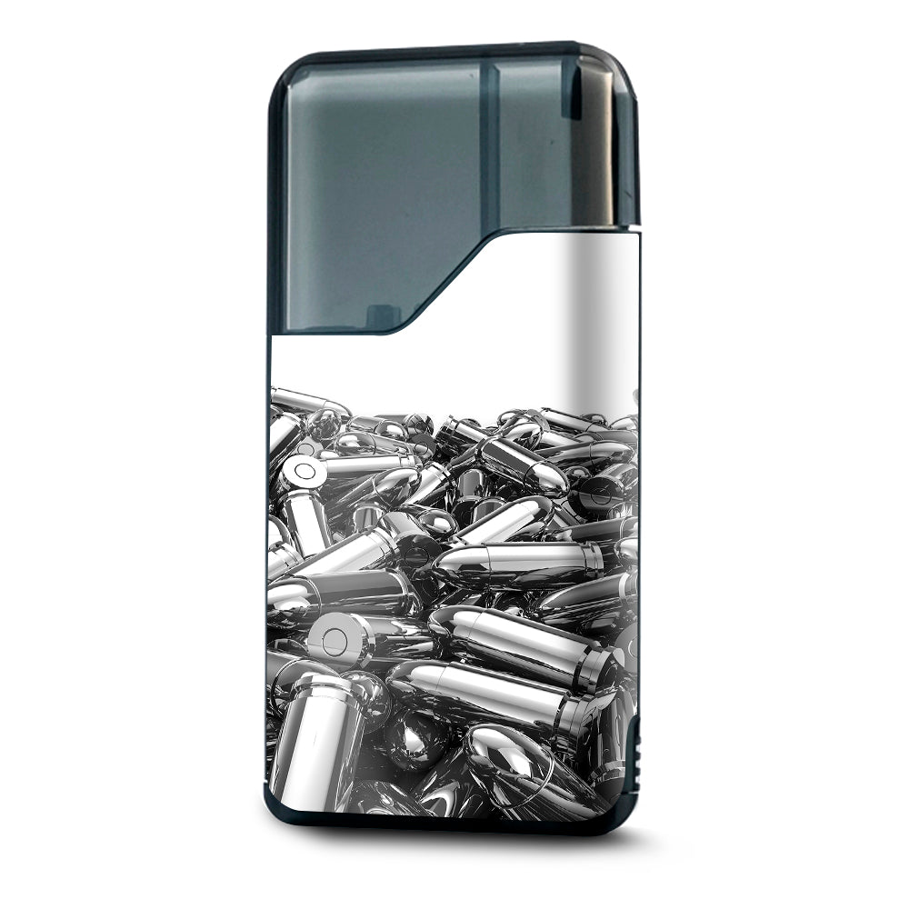  Silver Bullets Polished Black White Suorin Air Skin