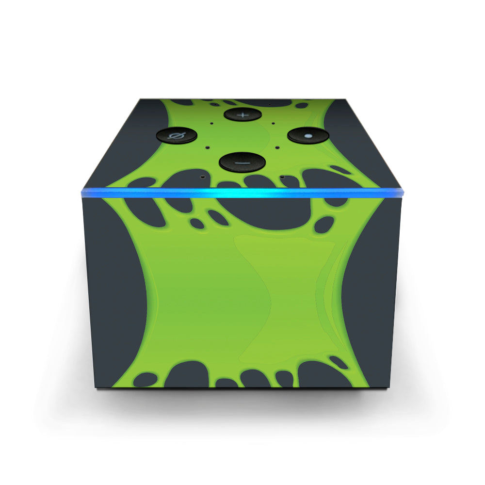  Stretched Slime Green Amazon Fire TV Cube Skin