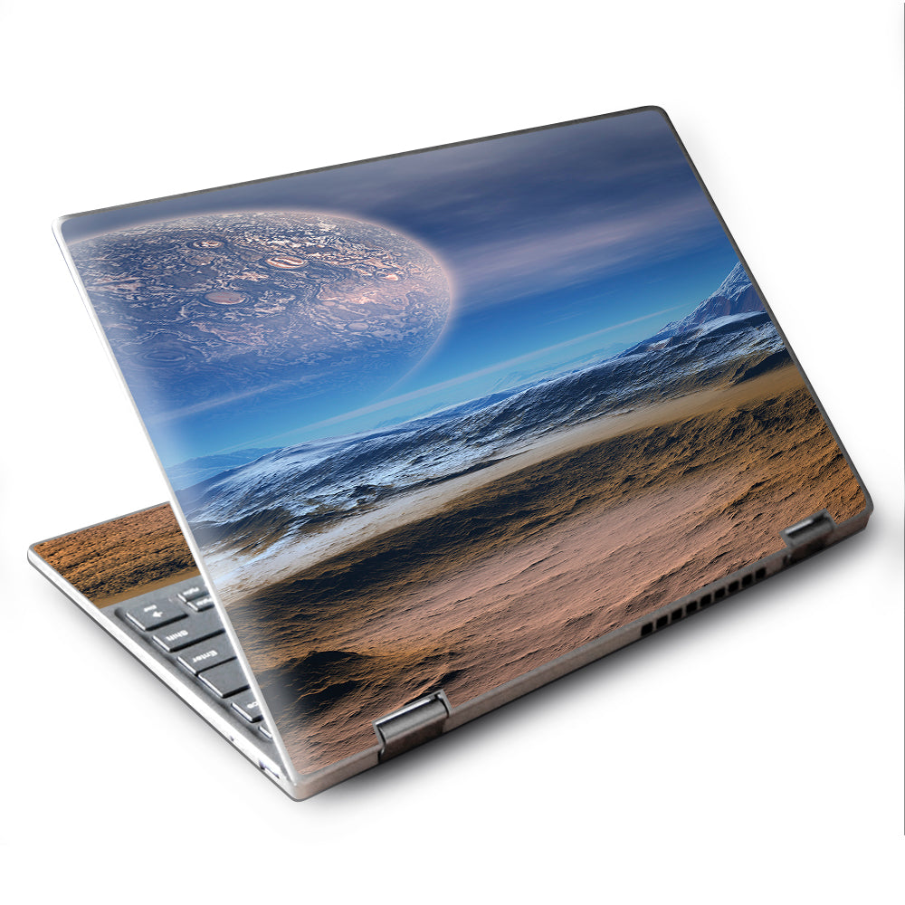  Space Planet Moon Surface Outerspace Lenovo Yoga 710 11.6" Skin