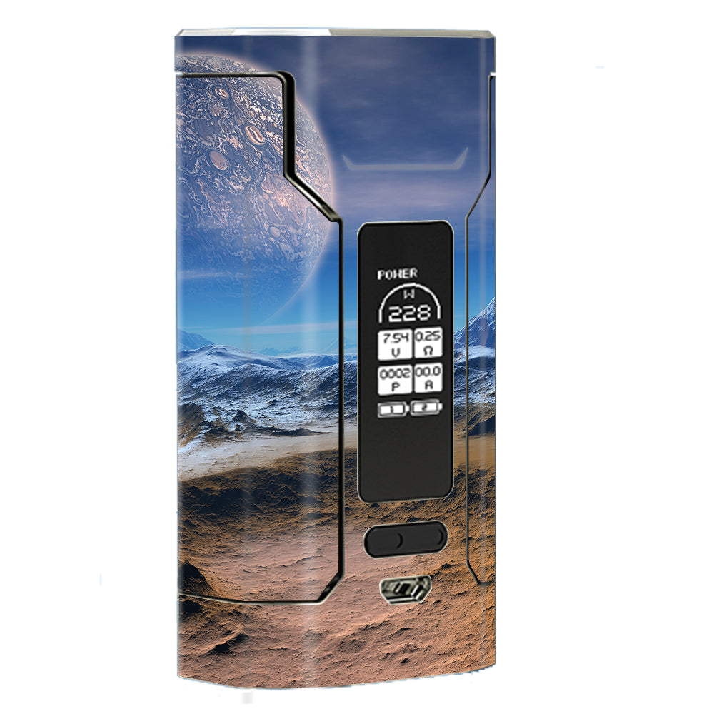 Space Planet Moon Surface Outerspace Wismec Predator 228W Skin