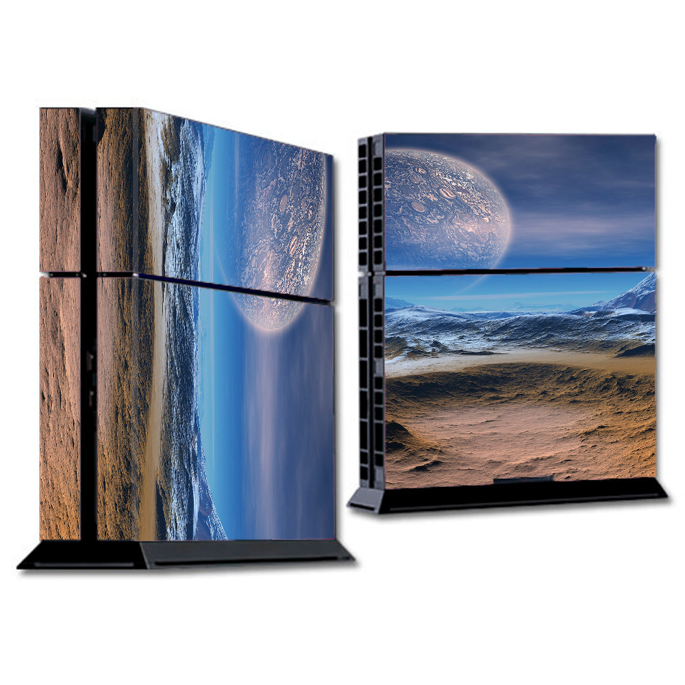  Space Planet Moon Surface Outerspace Sony Playstation PS4 Skin