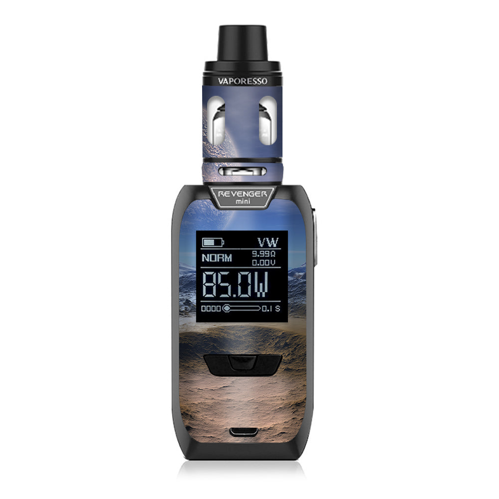  Space Planet Moon Surface Outerspace Vaporesso Revenger Mini 85w Skin