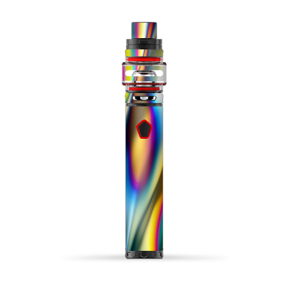  Oil Slick Rainbow Opalescent Design Awesome Smok Stick Prince Baby Skin