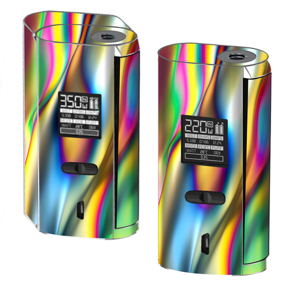  Oil Slick Rainbow Opalescent Design Awesome Smok GX2/4 Skin