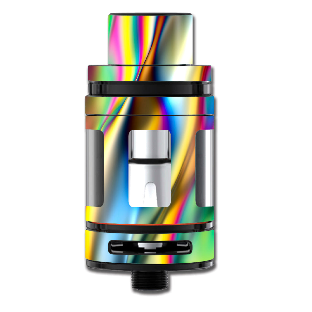  Oil Slick Rainbow Opalescent Design Awesome Smok TFV8 Big Baby Beast  Skin