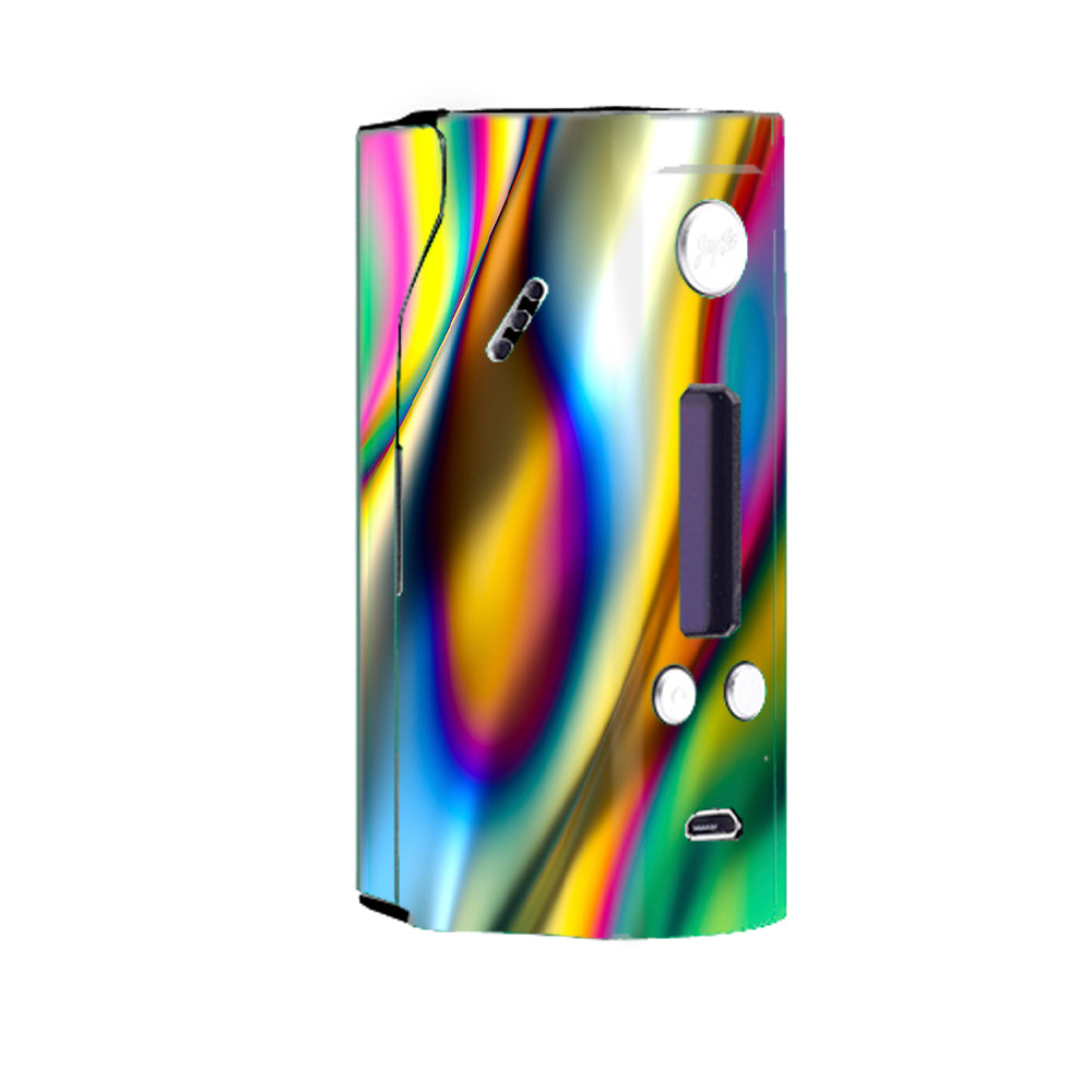  Oil Slick Rainbow Opalescent Design Awesome Wismec Reuleaux RX200 Skin