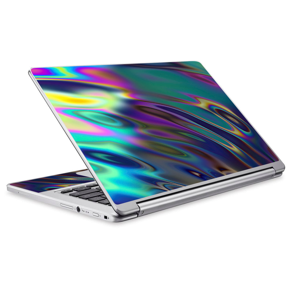  Oil Slick Opal Colorful Resin  Acer Chromebook R13 Skin