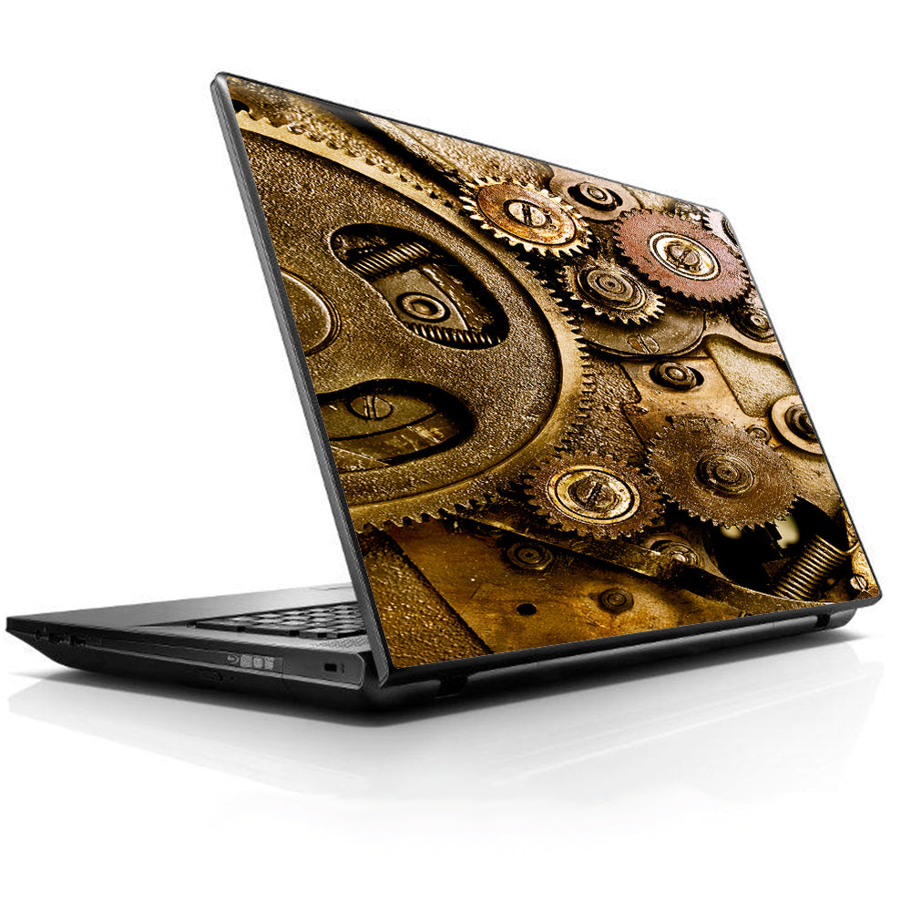  Steampunk Gears Steam Punk Old HP Dell Compaq Mac Asus Acer 13 to 16 inch Skin