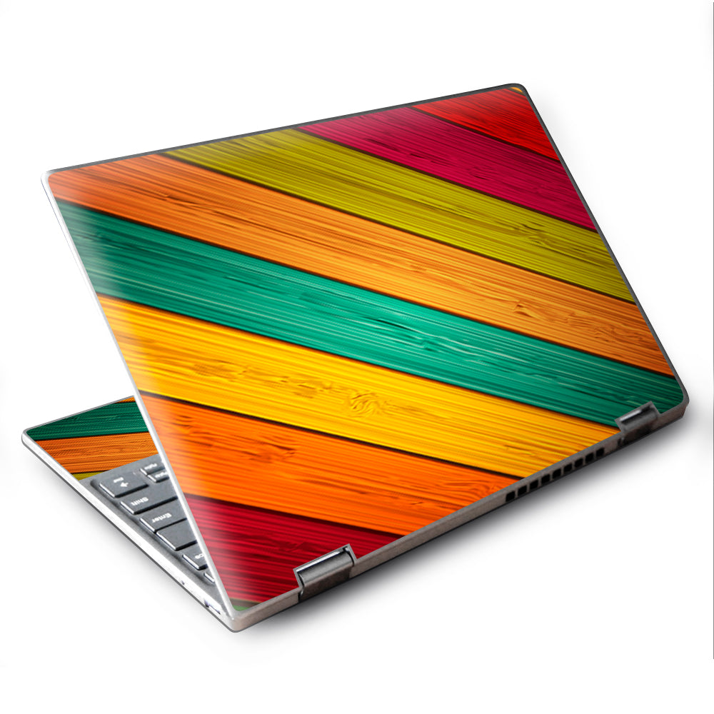  Color Wood Planks Lenovo Yoga 710 11.6" Skin
