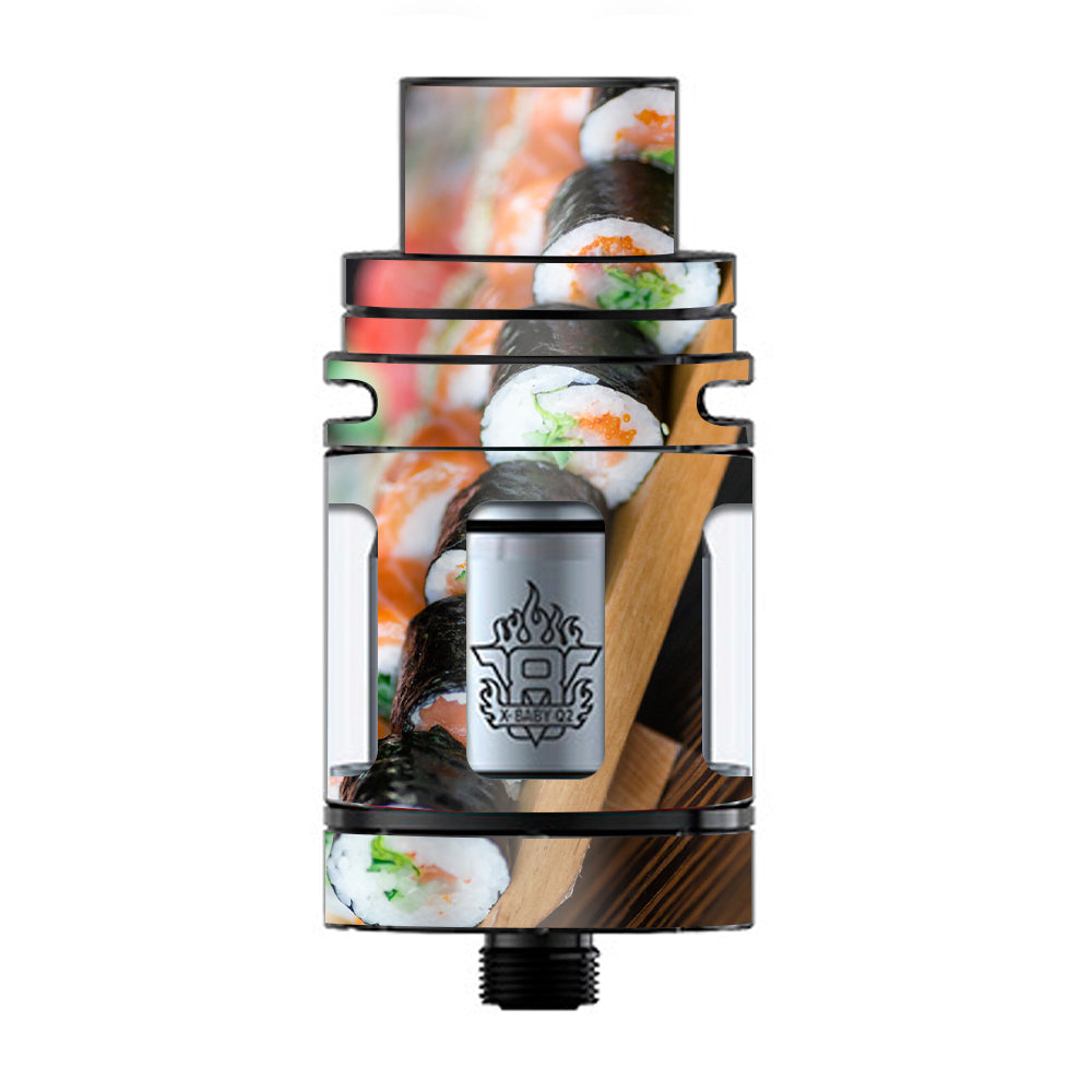  Sushi California Roll Japanese Food  TFV8 X-baby Tank Smok Skin