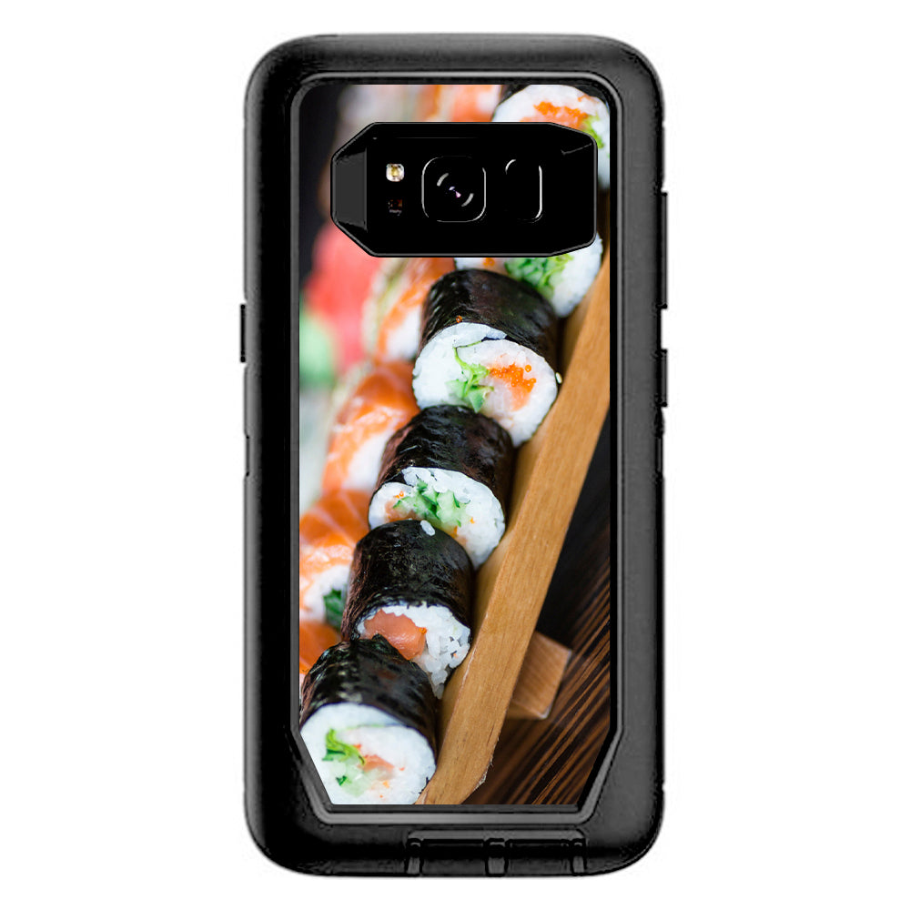  Sushi California Roll Japanese Food  Otterbox Defender Samsung Galaxy S8 Skin
