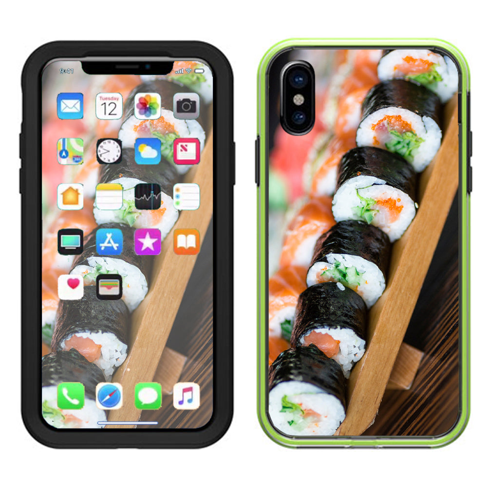 Sushi California Roll Japanese Food  Lifeproof Slam Case iPhone X Skin