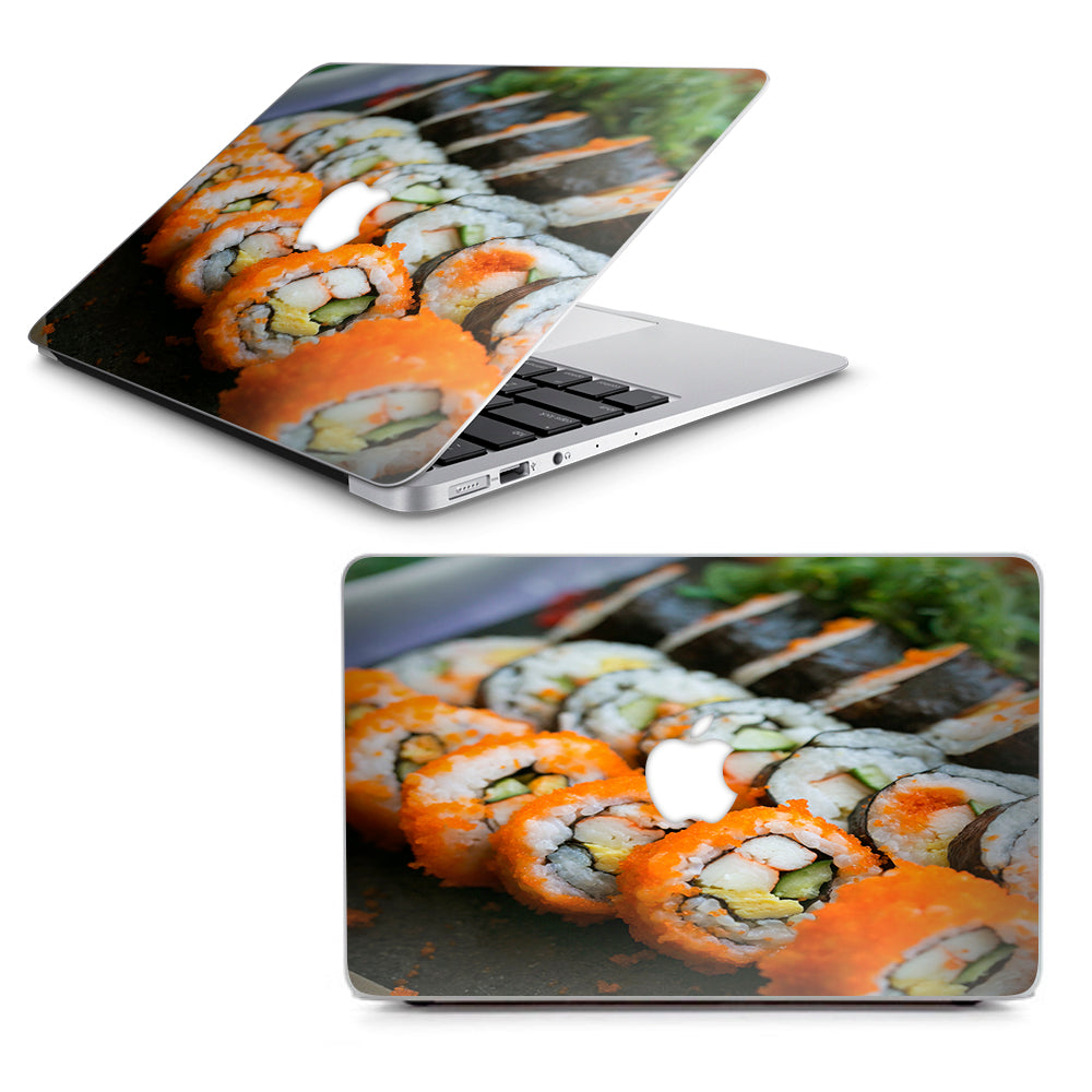  Sushi Rolls Eat Foodie Japanese Macbook Air 11" A1370 A1465 Skin