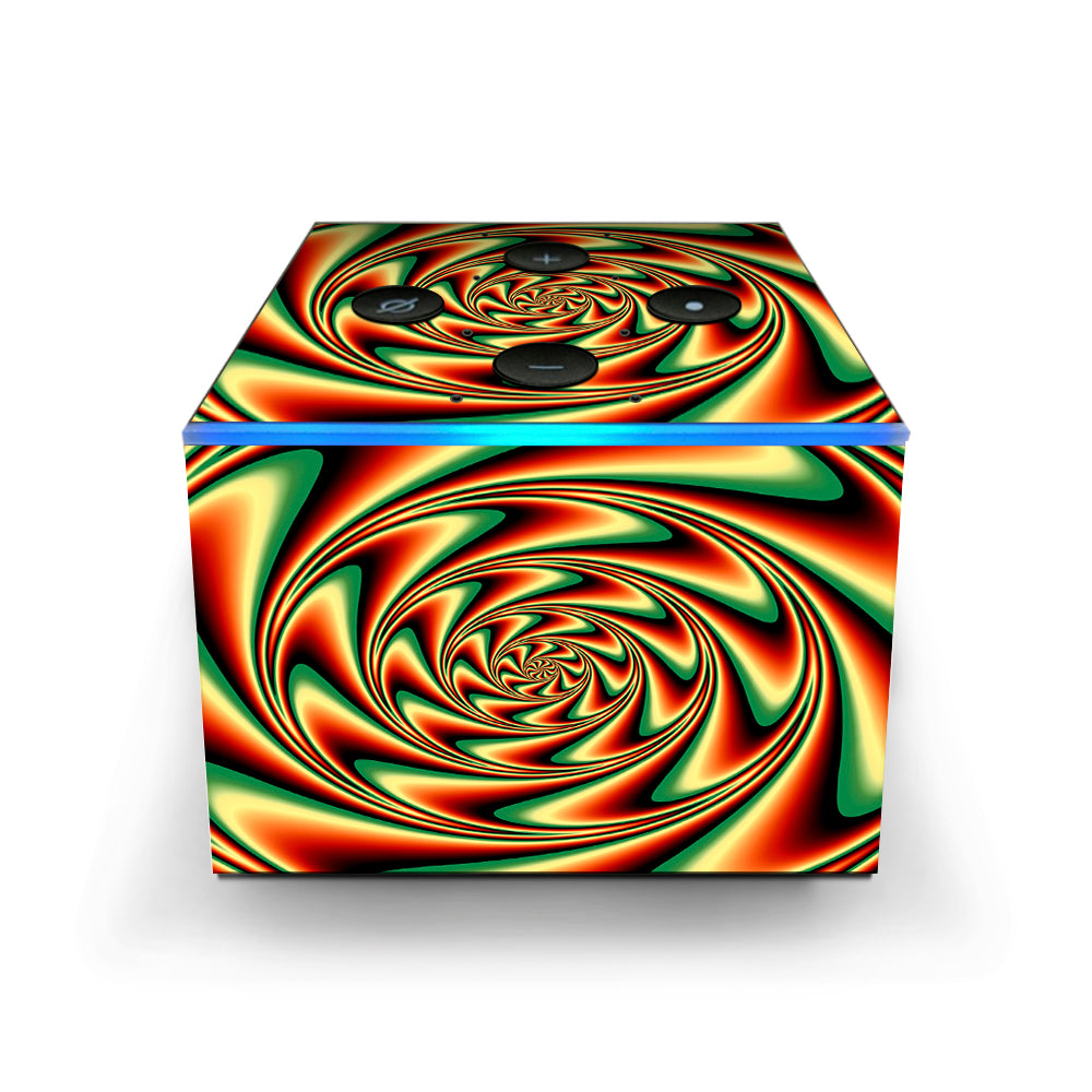  Trippy Motion Moving Swirl Illusion Amazon Fire TV Cube Skin