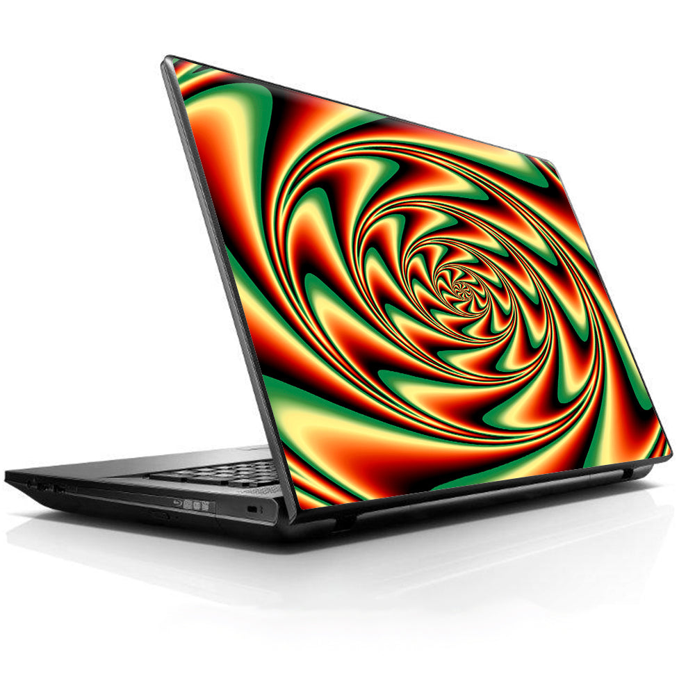  Trippy Motion Moving Swirl Illusion HP Dell Compaq Mac Asus Acer 13 to 16 inch Skin