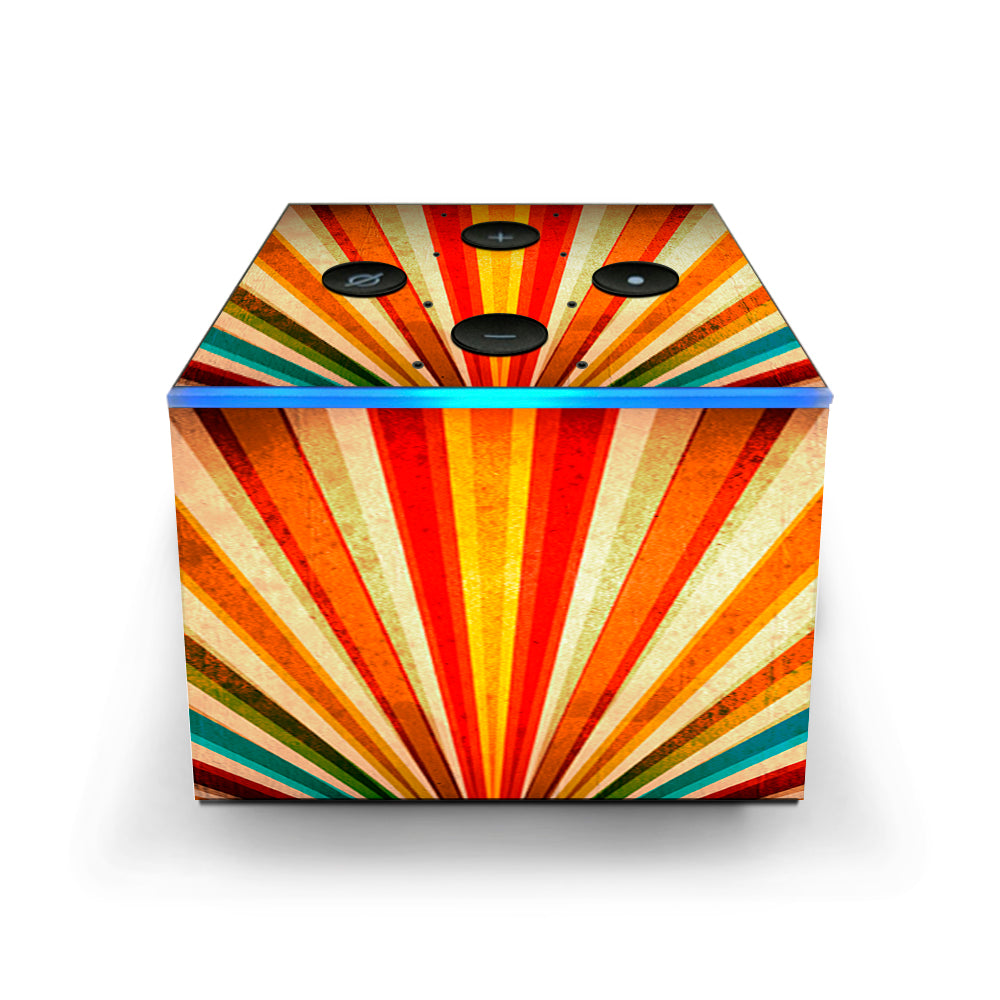  Sunbeams Colorful Amazon Fire TV Cube Skin