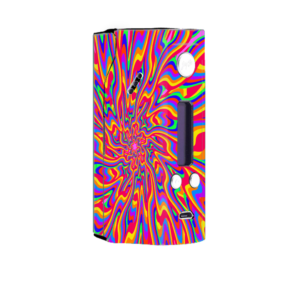  Optical Illusion Colorful Holographic Wismec Reuleaux RX200 Skin