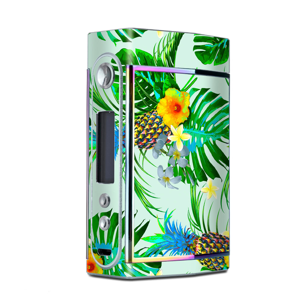  Tropical Floral Pattern Pineapple Palm Trees Too VooPoo Skin