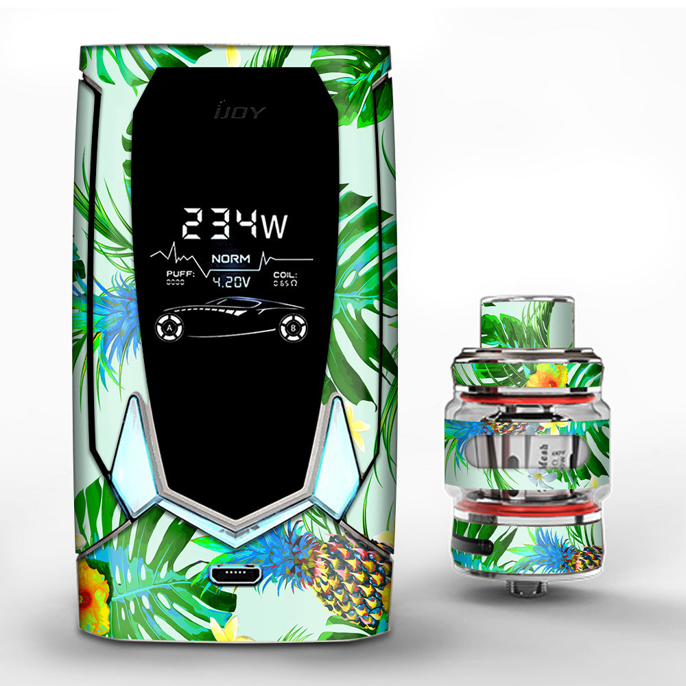  Tropical Floral Pattern Pineapple Palm Trees iJoy Avenger 270 Skin