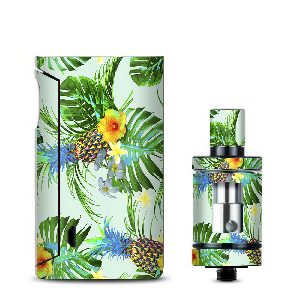  Tropical Floral Pattern Pineapple Palm Trees Vaporesso Drizzle Fit Skin