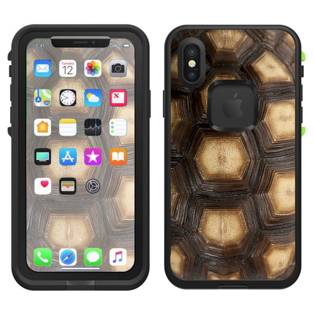  Turtle Shell Sea Desert Tortoise  Lifeproof Fre Case iPhone X Skin