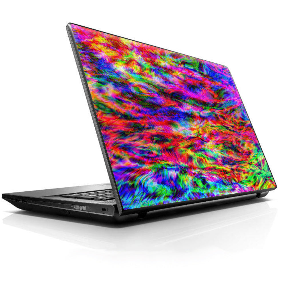  Tye Dye Fibers Felt Tie Die Colorful HP Dell Compaq Mac Asus Acer 13 to 16 inch Skin