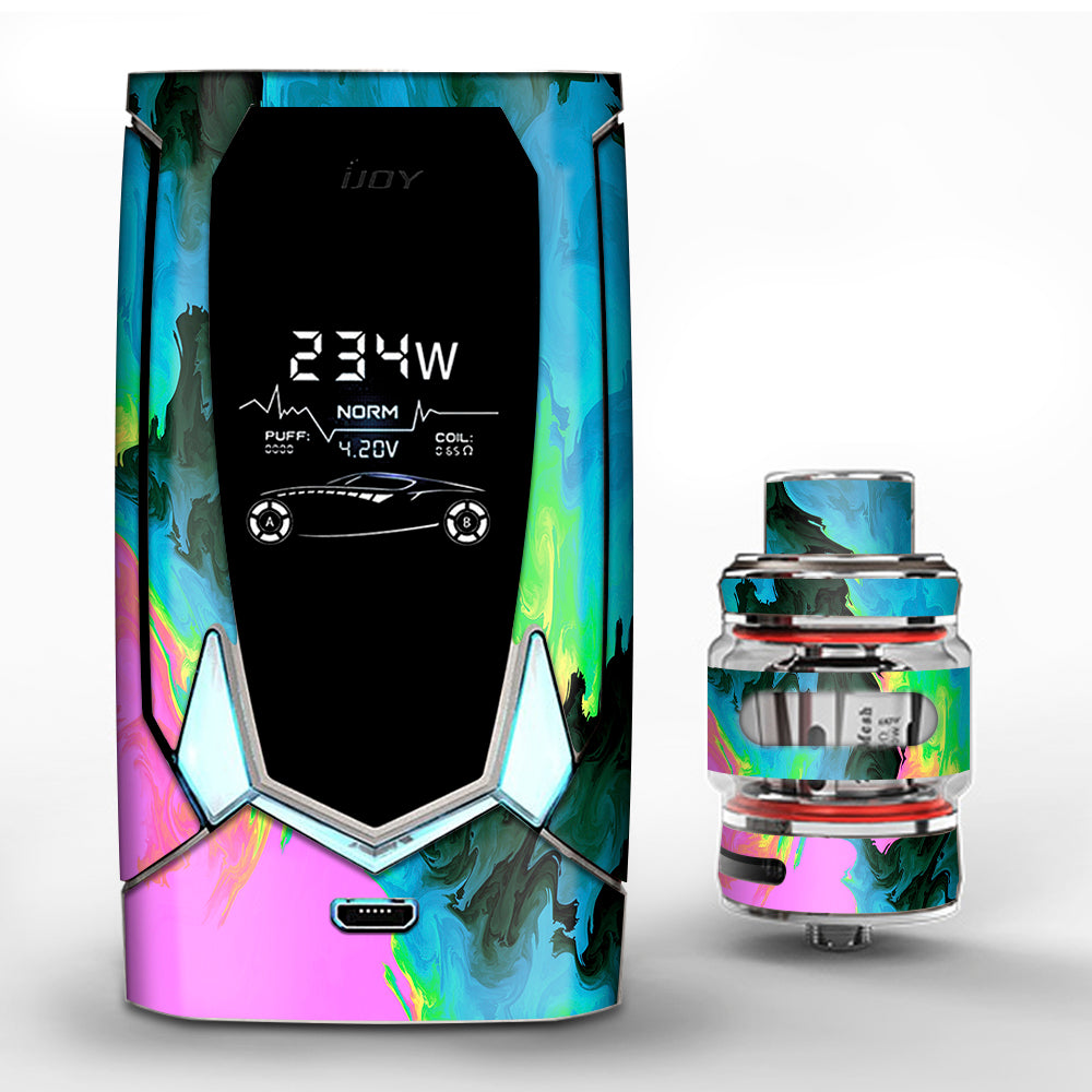 Water Colors Trippy Abstract Pastel Preppy iJoy Avenger 270 Skin