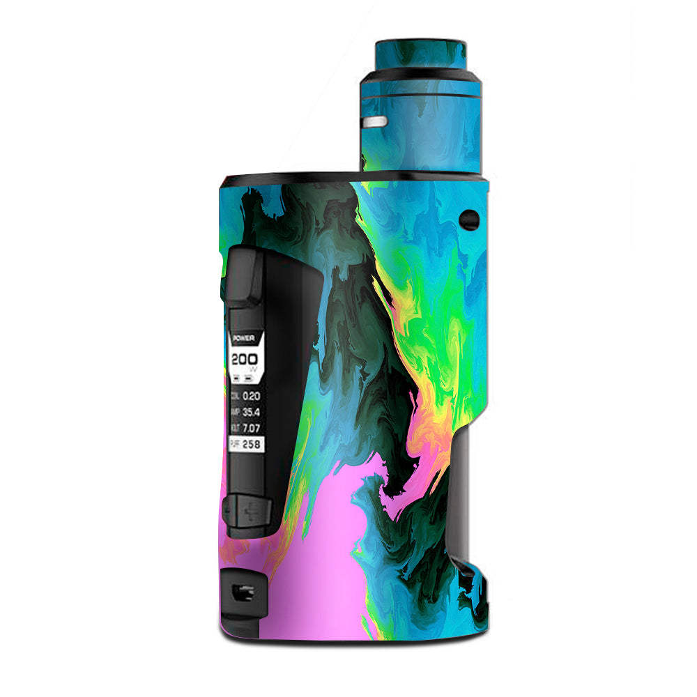  Water Colors Trippy Abstract Pastel Preppy G Box Squonk Geek Vape Skin