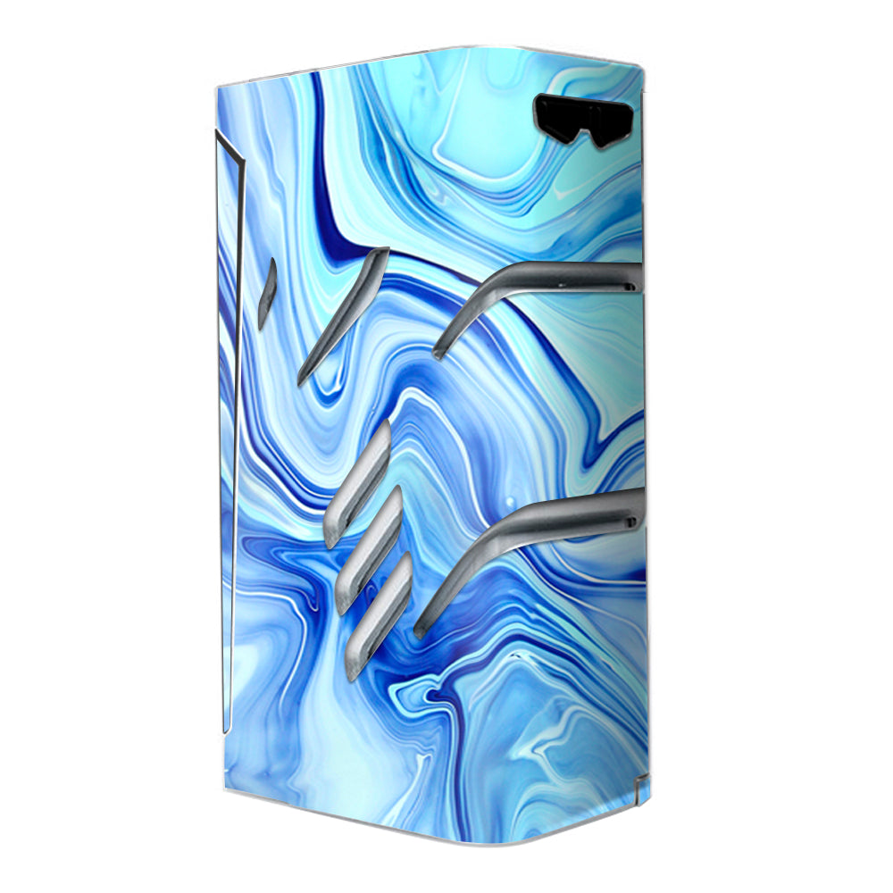  Blue Marble Rocks Glass Smok T-Priv Skin