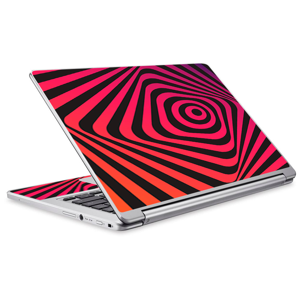  Abstract Movement Trippy Psychedelic Acer Chromebook R13 Skin