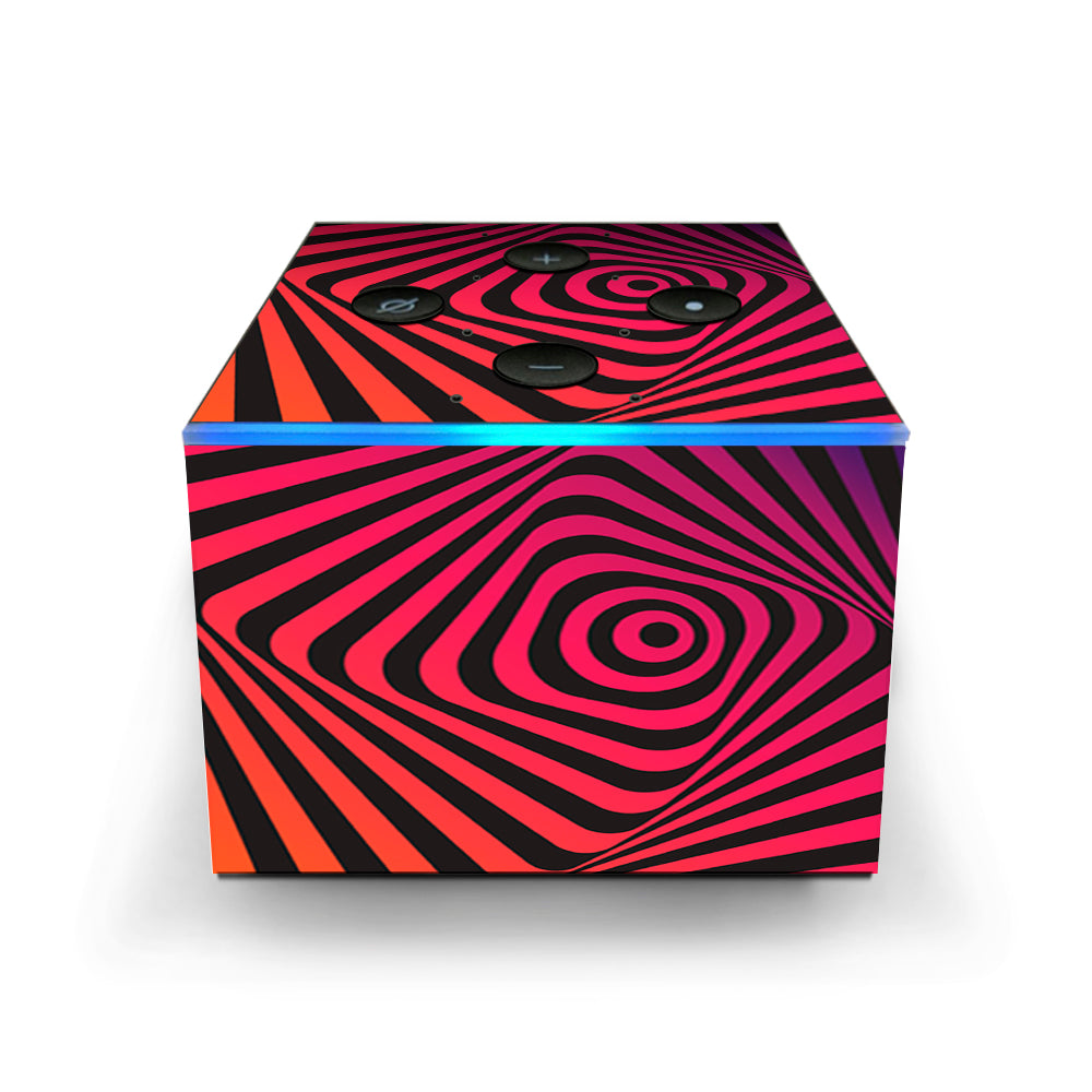  Abstract Movement Trippy Psychedelic Amazon Fire TV Cube Skin
