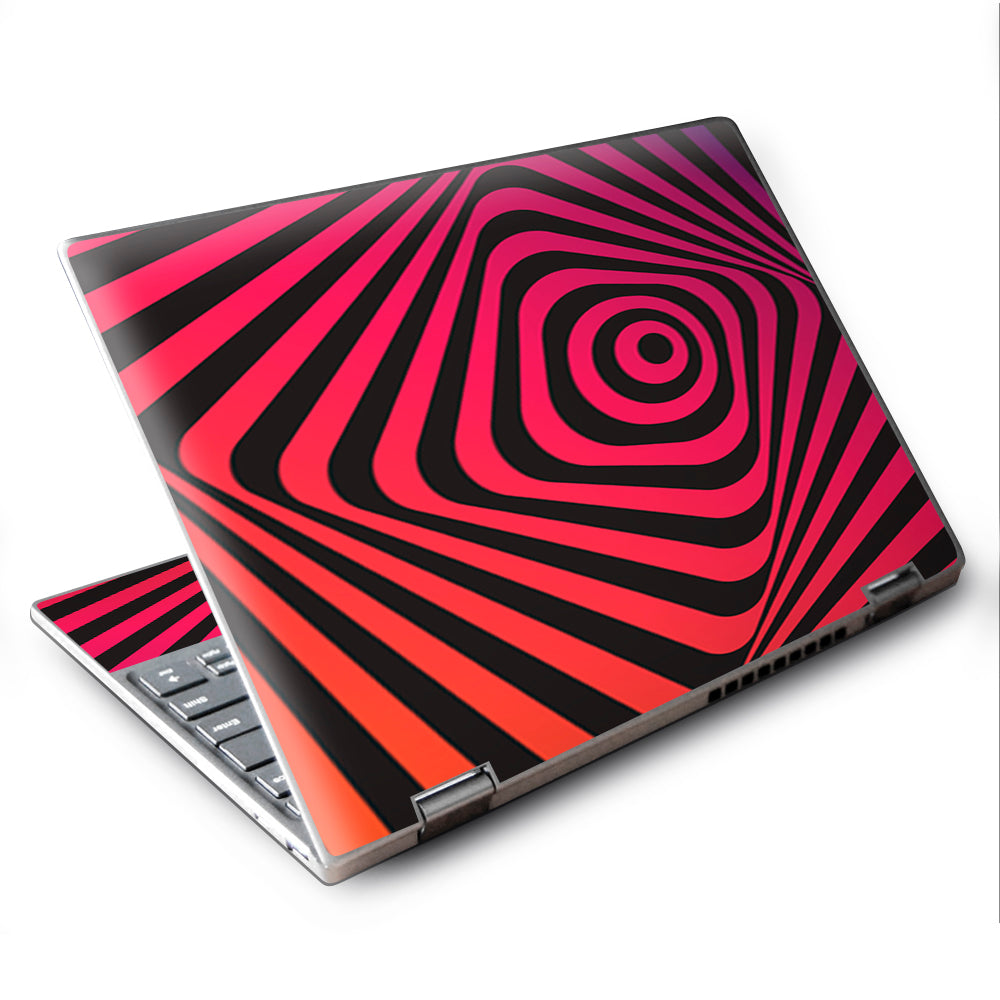  Abstract Movement Trippy Psychedelic Lenovo Yoga 710 11.6" Skin