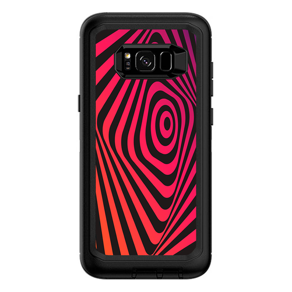  Abstract Movement Trippy Psychedelic Otterbox Defender Samsung Galaxy S8 Plus Skin