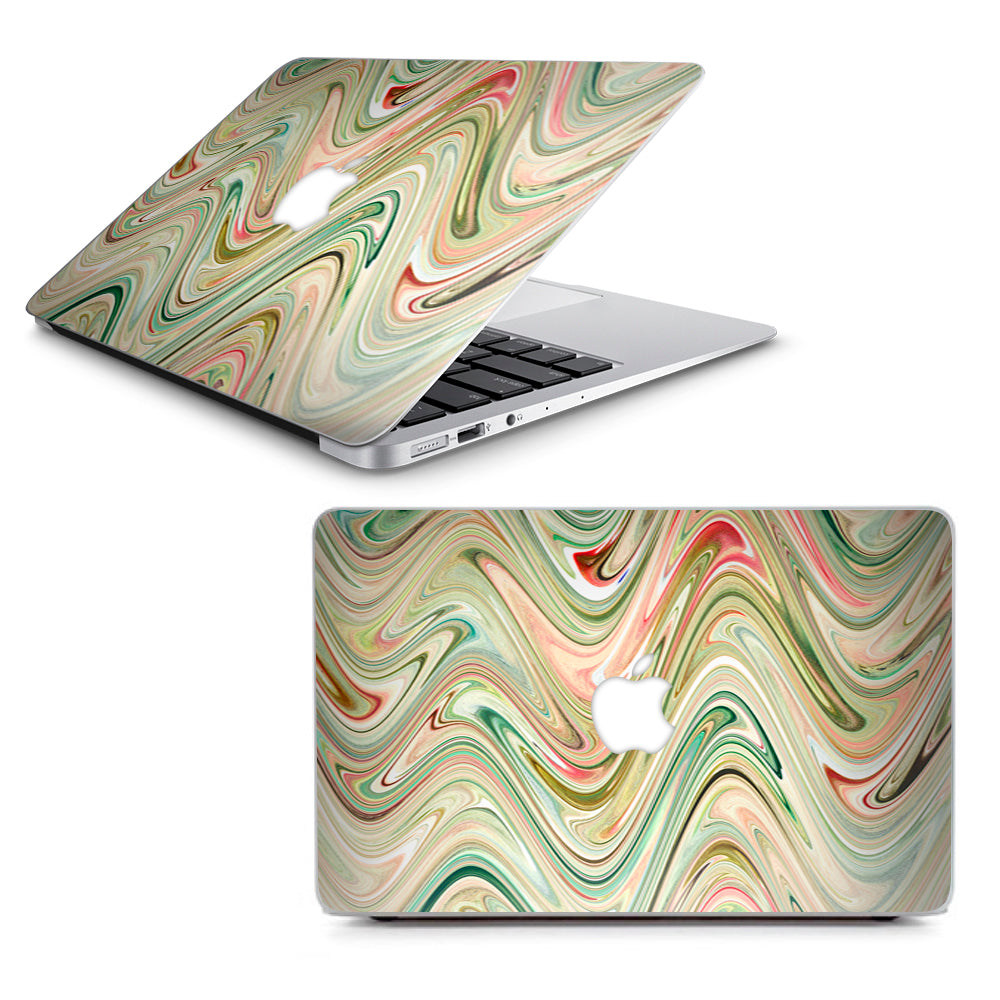  Marble Abstract Motion Macbook Air 11" A1370 A1465 Skin