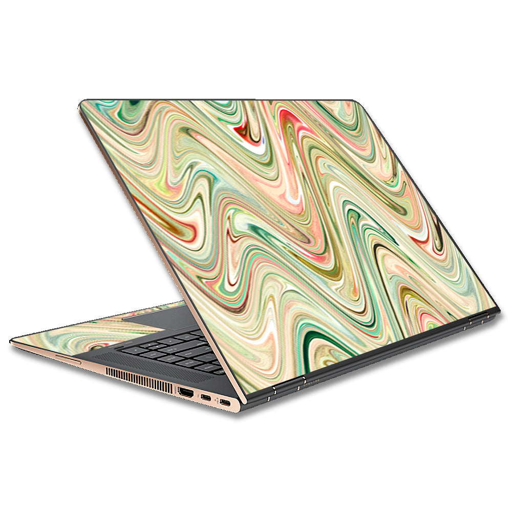  Marble Abstract Motion HP Spectre x360 15t Skin
