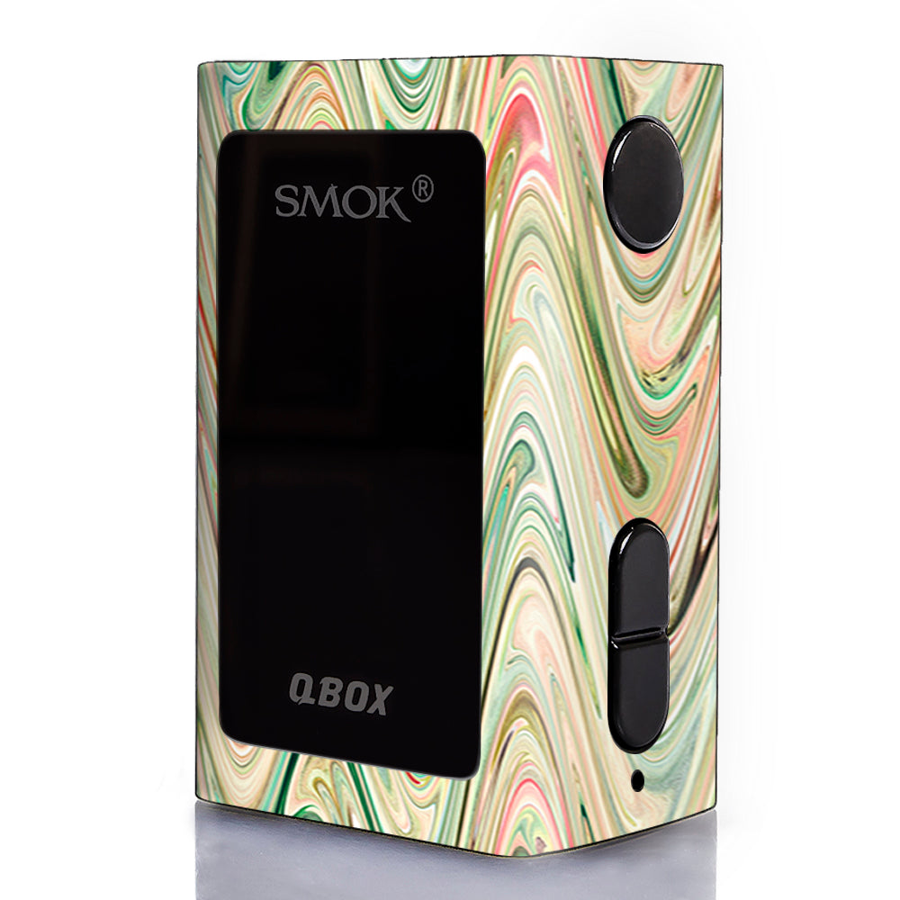  Marble Abstract Motion Smok Qbox 50w tc Skin