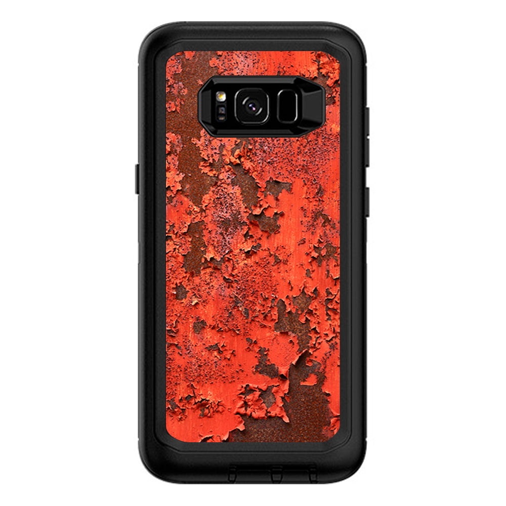  Red Rust Otterbox Defender Samsung Galaxy S8 Plus Skin