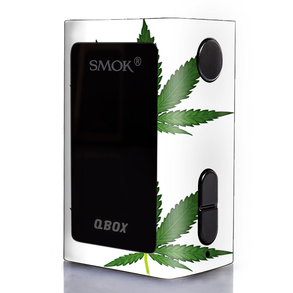  Pot Leaf Weed Marijuana Bud Smok Qbox 50w tc Skin