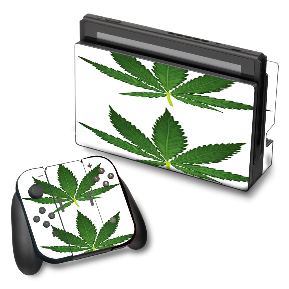  Pot Leaf Weed Marijuana Bud Nintendo Switch Skin