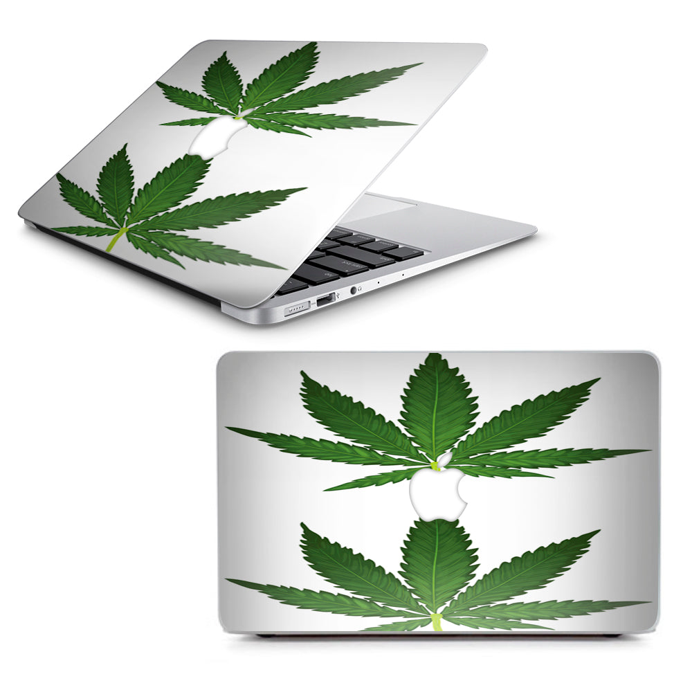  Pot Leaf Weed Marijuana Bud Macbook Air 11" A1370 A1465 Skin