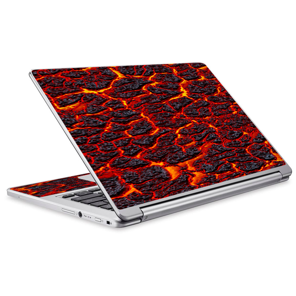  Burnt Top Lava Eruption Ash Acer Chromebook R13 Skin
