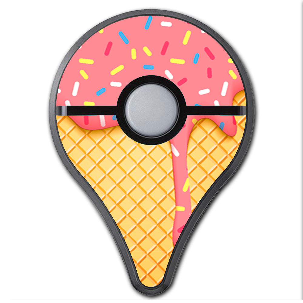  Ice Cream Cone Pink Sprinkles Pokemon Go Plus Skin