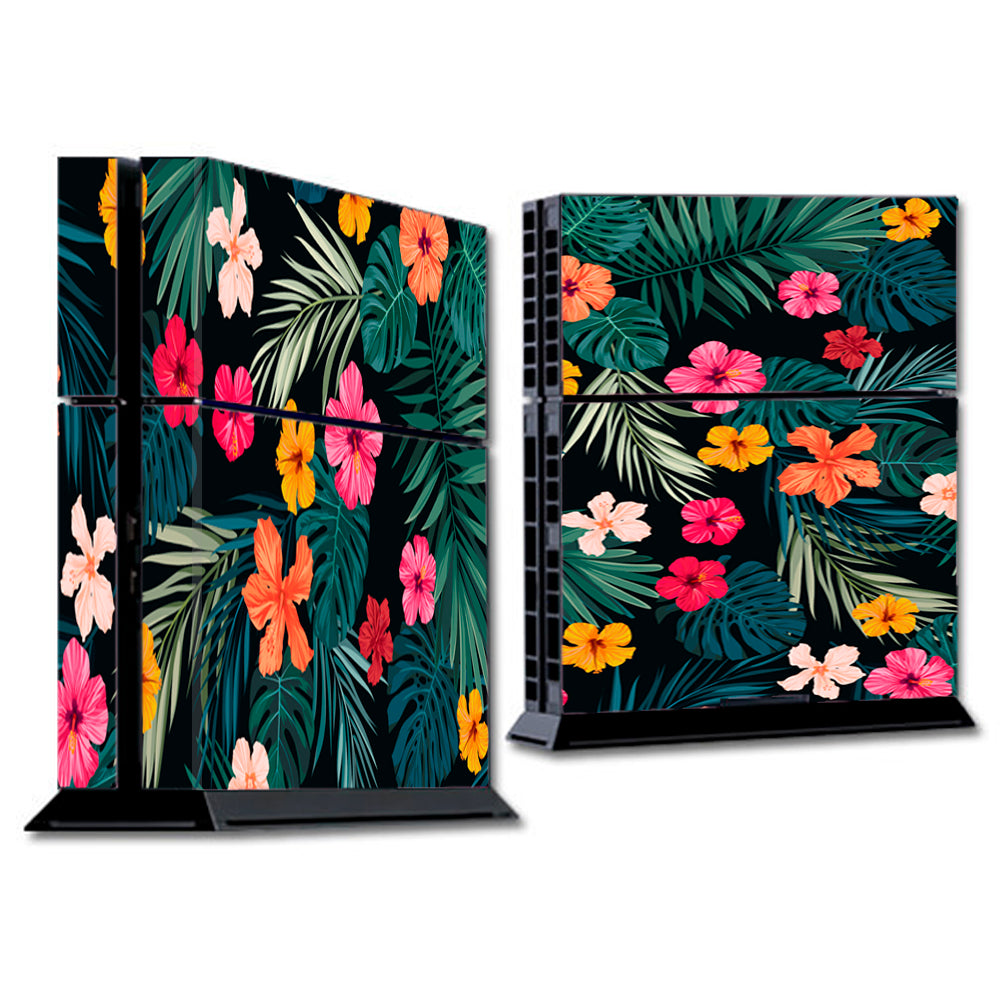  Hibiscus Flowers Tropical Hawaii Sony Playstation PS4 Skin