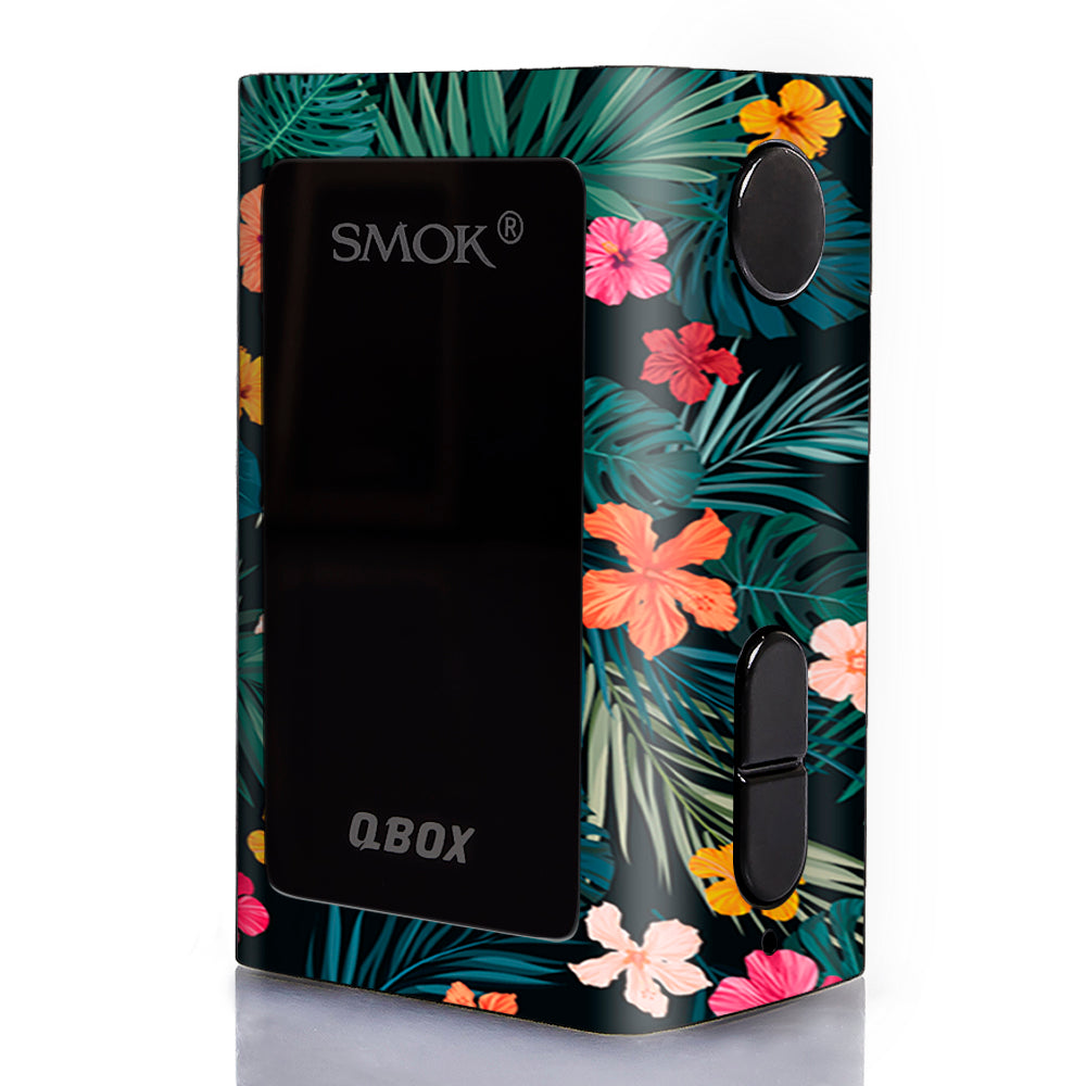  Hibiscus Flowers Tropical Hawaii Smok Qbox 50w tc Skin