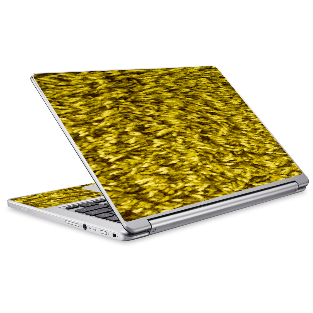  Green Shag Carpet Shagadelic Baby Acer Chromebook R13 Skin