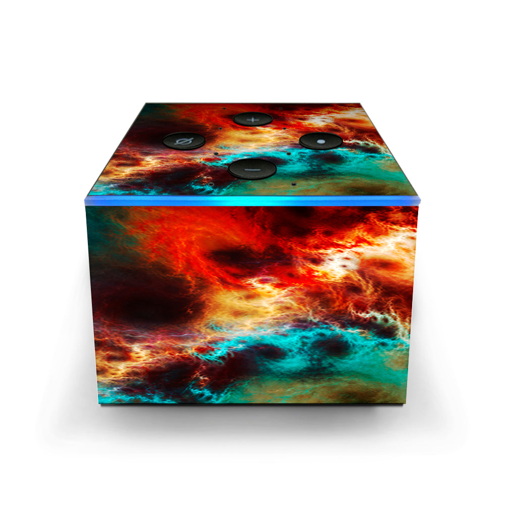  Fire And Ice Mix Amazon Fire TV Cube Skin