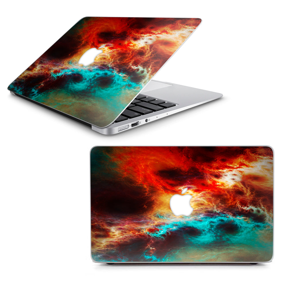  Fire And Ice Mix Macbook Air 13" A1369 A1466 Skin