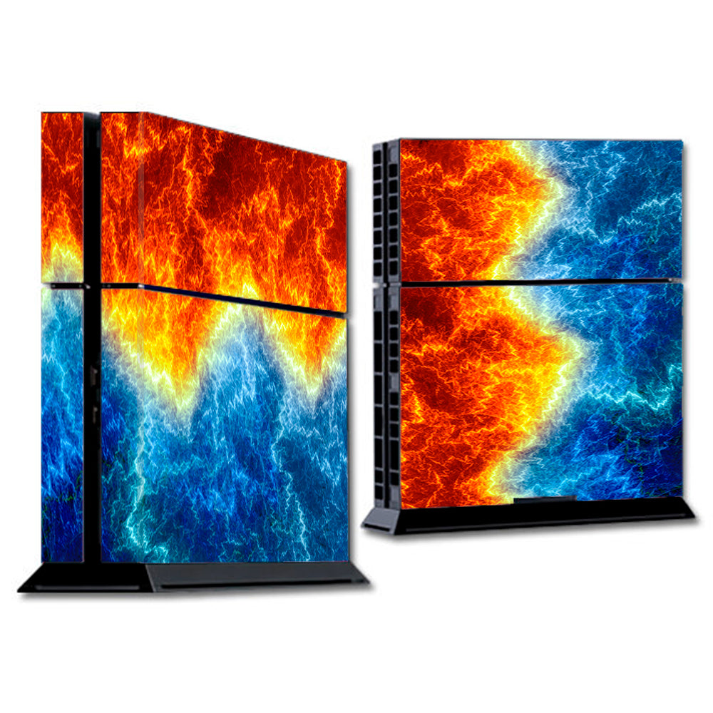  Fire And Ice  Sony Playstation PS4 Skin